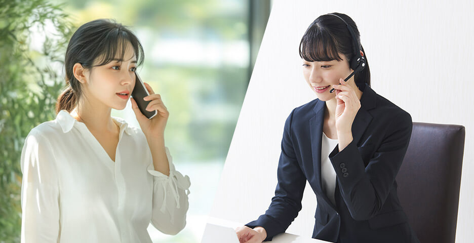 経験豊富な専門の相談員に何度でも相談できる
