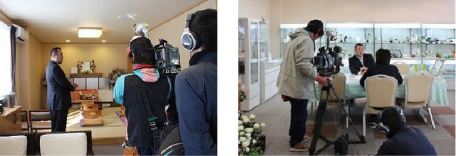 家族葬のトワーズ&reg; 株式会社トワーズ&reg; あおい葬祭 静岡朝日テレビ『とびっきり!しずおか』特集「終活」で家族葬のトワーズ®が紹介される
