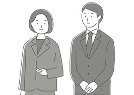 静岡･愛知の葬儀・葬式・家族葬をお探しなら家族葬のトワーズ&reg; お葬式の流れイメージ