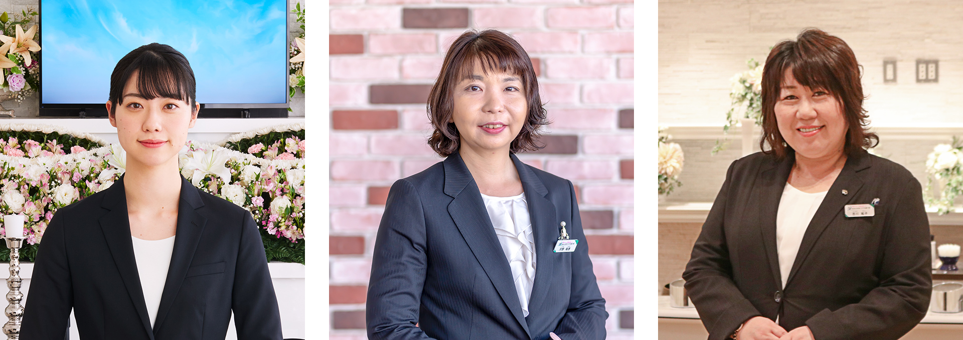 家族葬のトワーズの葬儀専門スタッフの写真