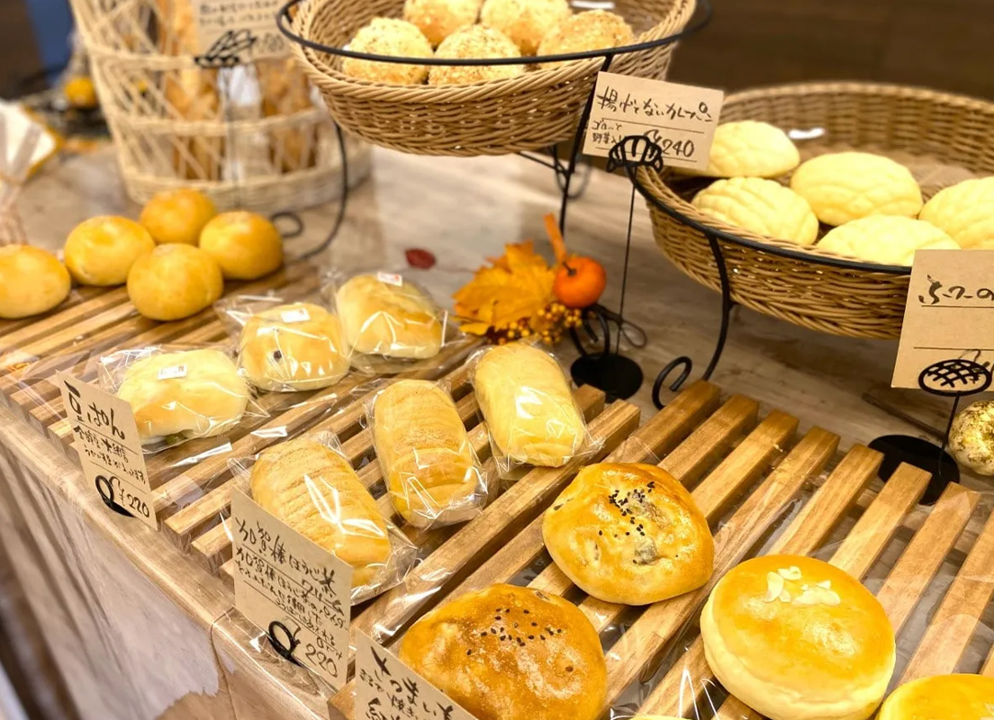 小麦からパンイメージ
